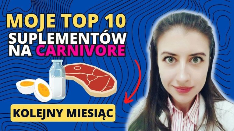 Moje top 10 suplementów na diecie Carnivore 🥩